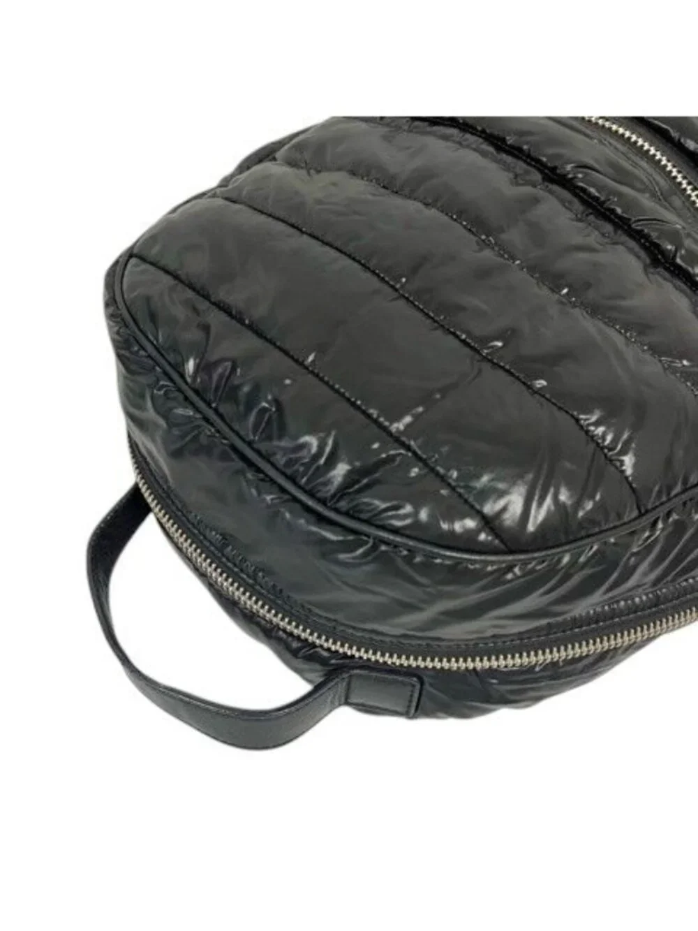 Moncler New George Backpack Nylon Logo Black
